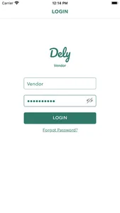 Dely: Vendor Partner screenshot 1