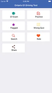 G1 Driving Test Ontario screenshot 0