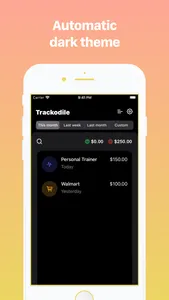 Trackodile - incomes, expenses screenshot 4