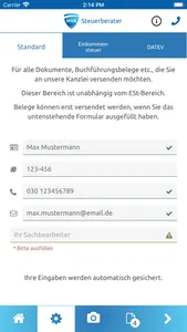 MVK Steuerberatung screenshot 1