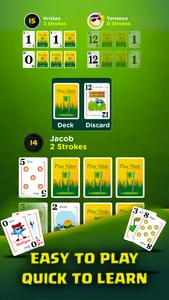 Play Nine: Golf Card Game screenshot 1