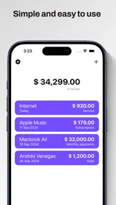 My Debts: Control & Payments screenshot 1