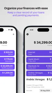My Debts: Control & Payments screenshot 2