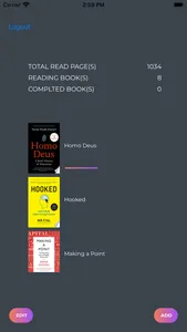 ReadingBuddy - Book Tracker screenshot 0