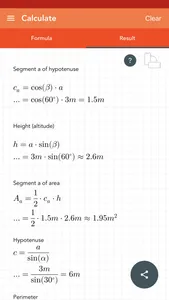 Solve Right Triangle screenshot 4