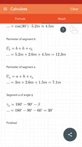 Solve Right Triangle screenshot 6