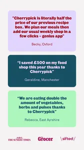 Cherrypick: Plan | Shop | Cook screenshot 7