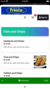 Fresco's Fish and Chips screenshot 1