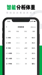 体重记录-减脂减肥瘦身记录打卡 screenshot 2