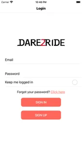 DARE2RIDE screenshot 1