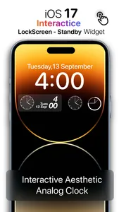 Analog Clock - Desk Widget screenshot 1