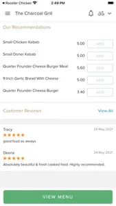 The Charcoal Grill screenshot 0