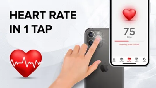 PulseCheck: Heart Rate Scanner screenshot 0