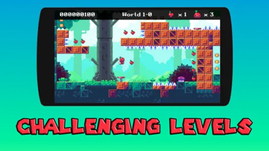 Appfy Adventures 2D Platformer screenshot 1