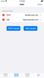 NFC Read Write screenshot 2