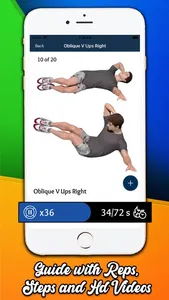 Six Pack Exercises at Home screenshot 6