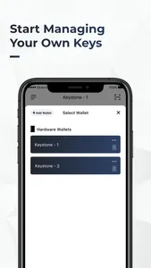 Keystone Hardware Wallet screenshot 2