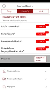 Gastland Bisztró screenshot 2