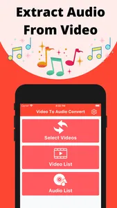 Video Converter - Extract Mp3 screenshot 0