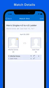 iTennisLadder screenshot 2