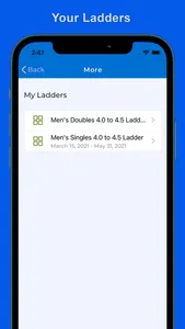 iTennisLadder screenshot 4