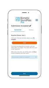 Biometric SoundPass screenshot 4