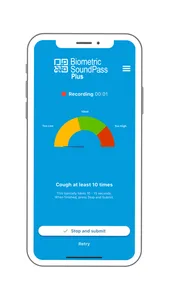 Biometric SoundPass screenshot 5