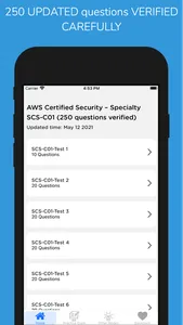 AWS Cert Security SCS-C01 2023 screenshot 0