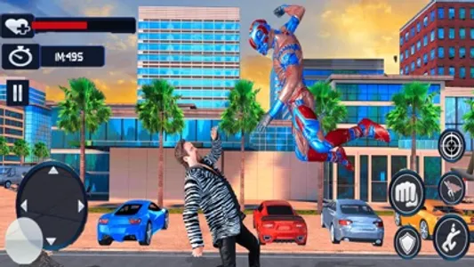 Real Superhero Fighting Arena screenshot 0