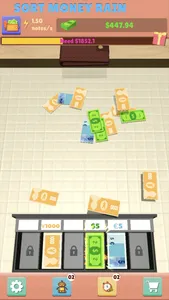 Sort Money Rain screenshot 2