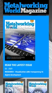 Metalworking World Magazine screenshot 1