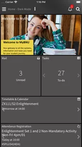 MyBNU screenshot 1