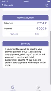 Ezmortgage. Loan calculator screenshot 1