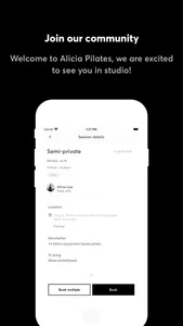 Alicia Pilates screenshot 2