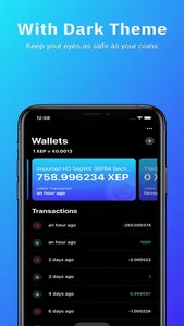 XEP Wallet screenshot 2