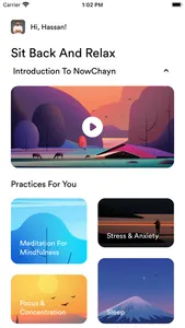 NowChayn: Meditation, Calmness screenshot 1