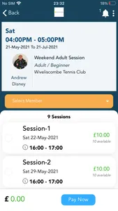 AJD Tennis Coaching screenshot 2