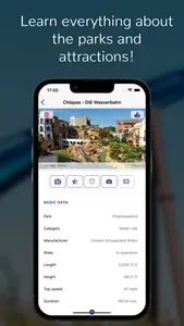 coaster.cloud - Theme park app screenshot 1