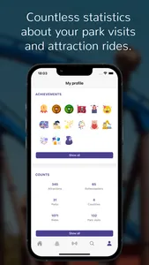 coaster.cloud - Theme park app screenshot 4