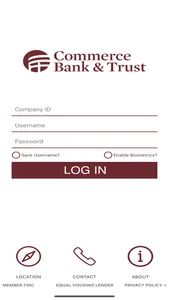 Commerce Bank & Trust Business screenshot 0