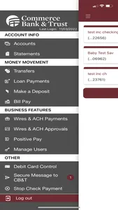 Commerce Bank & Trust Business screenshot 1