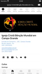 Igreja Bênção Mundial CG screenshot 1