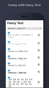 TextMagic Fancy Text Generator screenshot 1