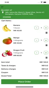 Apporio Grocery User screenshot 3