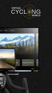 Virtual Cycling World screenshot 4