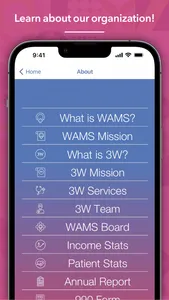 Friends of WAMS screenshot 1