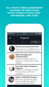 Cyber Leadership Hub screenshot 1