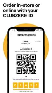 CLUBZERØ: Returnable Packaging screenshot 2