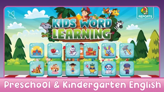 Reading Words: Kids Word Games screenshot 0