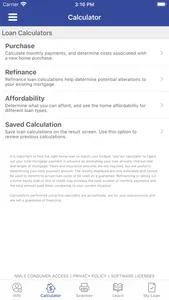 Marine Bank Mortgage: Mobile screenshot 1